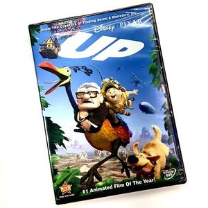 Disney Pixar UP Kid’s DVD Fun Animated Movie Video With Bonus Features PG New